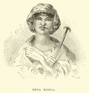 Inca Rocca by Edouard Riou